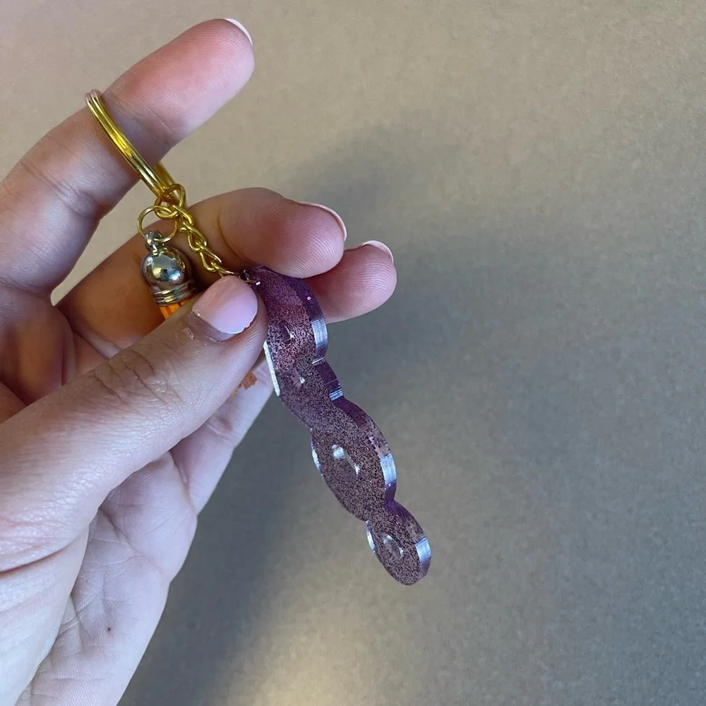 Handmade Halloween Keychain- BOO - Picture 3 of 6